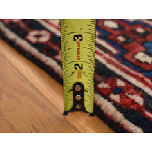 Load image into Gallery viewer, 5&#39;1&quot;x10&#39; Crimson Red, Bakhtiari Block Garden Design, Hand Knotted, Pure Wool, Oriental Rug FWR525252