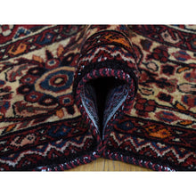 Load image into Gallery viewer, 5&#39;3&quot;x11&#39; Fire Brick Red, New Persian Bakhtiari, Pure Wool, Hand Knotted, Gallery Size Runner Oriental Rug FWR525354