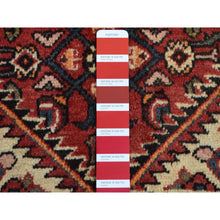 Load image into Gallery viewer, 5&#39;3&quot;x11&#39; Fire Brick Red, New Persian Bakhtiari, Pure Wool, Hand Knotted, Gallery Size Runner Oriental Rug FWR525354
