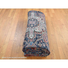 Load image into Gallery viewer, 12&#39;3&quot;x16&#39;1&quot; Barn Red, Antique Persian Karajeh Heriz In Excellent Condition, 100% Wool, Hand Knotted, Even Short Pile, Clean And Soft Pile, Sides And Ends Professionally Secured, Oversized Oriental Rug FWR525366