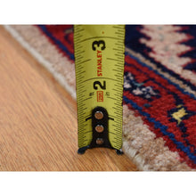 Load image into Gallery viewer, 5&#39;1&quot;x9&#39;7&quot; Fire Brick Red, New Persian With Triple Serrated Medallion Design, Camel Hair, Pure Wool, Hand Knotted, Oriental Rug FWR525450