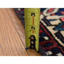 Load image into Gallery viewer, 5&#39;x6&#39;9&quot; Persian Red, Vintage Persian Bakhtiar With Diamonds Shaped Garden Design, Full Pile And Clean, Hand Knotted, Oriental Rug FWR525456