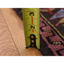 Load image into Gallery viewer, 5&#39;1&quot;x6&#39;7&quot; Ivory, Persian Karajeh, Hand Knotted, Pure Wool, Oriental Rug FWR525510