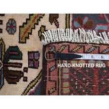 Load image into Gallery viewer, 5&#39;1&quot;x6&#39;7&quot; Ivory, Persian Karajeh, Hand Knotted, Pure Wool, Oriental Rug FWR525510