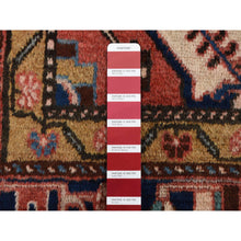Load image into Gallery viewer, 5&#39;x10&#39;3&quot; Fire Brick Red, Vintage Persian Mosel, Geometric Medallion, Pure Wool, Hand Knotted, Wide and Long, Oriental Rug FWR525546