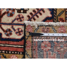Load image into Gallery viewer, 5&#39;x10&#39;3&quot; Fire Brick Red, Vintage Persian Mosel, Geometric Medallion, Pure Wool, Hand Knotted, Wide and Long, Oriental Rug FWR525546