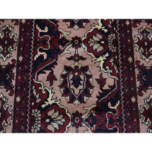 Load image into Gallery viewer, 2&#39;10&quot;x18&#39;10&quot; Vermilion Red, Afghan Khamyab, Denser Weave, Shiny Hand Spun Wool, Hand Knotted, Xl Runner Oriental Rug FWR525708