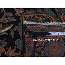 Load image into Gallery viewer, 4&#39;4&quot;x6&#39;9&quot; Amber Brown, Antique Persian Fereghan Sarouk, Excellent Condition, Clean And Soft, Even Wear, 100% Wool, Hand Knotted, Oriental Rug FWR525834