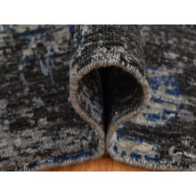 Load image into Gallery viewer, 8&#39;1&quot;x10&#39;1&quot; Cloud Gray, Broken Flower Design, Pure Wool, Hand Knotted, Oriental Rug FWR526236