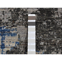 Load image into Gallery viewer, 8&#39;1&quot;x10&#39;1&quot; Cloud Gray, Broken Flower Design, Pure Wool, Hand Knotted, Oriental Rug FWR526236