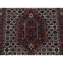 Load image into Gallery viewer, 2&#39;9&quot;x11&#39;4&quot; Ivory, Hand Knotted, 300 Kpsi, Hand Spun New Zealand Wool, Bijar Mahi, Runner Oriental Rug FWR526368