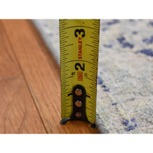 Load image into Gallery viewer, 2&#39;x3&#39;1&quot; Gainsboro Gray, Diminishing Cypress Tree With Medallion Design, Silk With Textured Wool, Hand Knotted, Sample Oriental Rug FWR526764