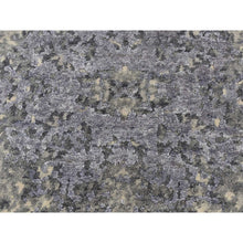 Load image into Gallery viewer, 2&#39;x3&#39; Lavender Gray, Abstract Design, Wool and Silk, Hand Knotted, Sample Mat Oriental Rug FWR526812