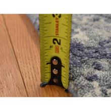 Load image into Gallery viewer, 2&#39;x3&#39; Lavender Gray, Abstract Design, Wool and Silk, Hand Knotted, Sample Mat Oriental Rug FWR526812