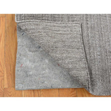 Load image into Gallery viewer, 2&#39;x3&#39; Spanish Gray, 100% Wool, Tone on Tone Design, Hand Loomed, Sample Oriental Rug FWR526950