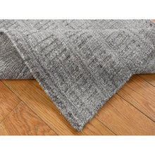 Load image into Gallery viewer, 2&#39;x3&#39; Spanish Gray, 100% Wool, Tone on Tone Design, Hand Loomed, Sample Oriental Rug FWR526950