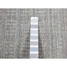 Load image into Gallery viewer, 2&#39;x3&#39; Spanish Gray, 100% Wool, Tone on Tone Design, Hand Loomed, Sample Oriental Rug FWR526950