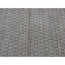 Load image into Gallery viewer, 2&#39;x3&#39; Scorpion Gray, Hand Loomed, Tone on Tone Design, 100% Wool, Sample Oriental Rug FWR526980