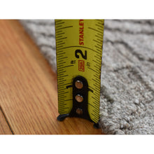 Load image into Gallery viewer, 2&#39;x3&#39; Taupe Gray, Tone On Tone Chevron Design, Hand Loomed, 100% Wool, Oriental Rug FWR527010