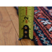 Load image into Gallery viewer, 8&#39;x10&#39;7&quot; Persian Red, Antique Persian Karajeh, All Over Repetitive Geometric Medallions, Full Pile, Soft and Professionally Cleaned, Hand Knotted, Pure Wool, Oriental Rug FWR527058