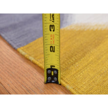 Load image into Gallery viewer, 5&#39;5&quot;x7&#39;10&quot; Ivory, Hand Woven, Flat Weave Durie Kilim, Open Field Design, Pure Wool, Oriental Rug FWR527340