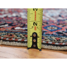Load image into Gallery viewer, 4&#39;9&quot;x5&#39;10&quot; Chili Red, Antique Persian Heriz In A Small Rare Size, Hand Knotted, Pure Wool, Excellent Condition, Clean With Sides And Ends Professionally Secured, Oriental Rug FWR527490