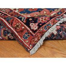 Load image into Gallery viewer, 9&#39;8&quot;x12&#39;10&quot; Crimson Red, Antique Persian Heriz, Rosette And Serrated Leaf Design Border, Hand Knotted, Pure Wool, Clean, Sides And Ends Professionally Secured, Oriental Rug FWR527598