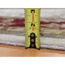 Load image into Gallery viewer, 12&#39;x18&#39;2&quot; Ivory, Hand Knotted, Thick And Plush, Half Wool And Half Silk, Rajasthan Design, Oversized Oriental Rug FWR527712