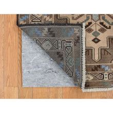 Load image into Gallery viewer, 3&#39;x5&#39;2&quot; Beaver Brown, Washed Out Afghan Baluch, Pure Wool, Hand Knotted, Oriental Rug FWR527754