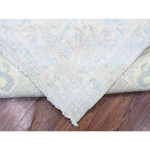 Load image into Gallery viewer, 9&#39;9&quot;x13&#39;8&quot; Platinum Gray, Bidjar Garus Design, Vegetable Dyes, Hand Knotted, Natural Wool, Dense Weave, Oriental Rug FWR528504