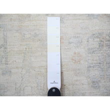Load image into Gallery viewer, 11&#39;7&quot;x15&#39; Daisy White, Washed Out  Peshawar, Hand Knotted, Pure Wool, Oversized, Oriental Rug FWR528528