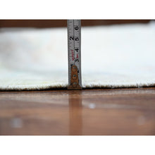 Load image into Gallery viewer, 11&#39;7&quot;x15&#39; Daisy White, Washed Out  Peshawar, Hand Knotted, Pure Wool, Oversized, Oriental Rug FWR528528