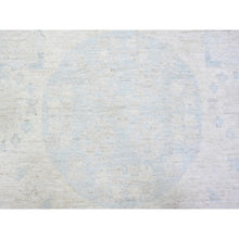 Load image into Gallery viewer, 9&#39;5&quot;x13&#39;7&quot; Swiss Coffee White, Luxurious Wool, White Wash Peshawar Khotan With Pomegranate Design, Hand Knotted, Oriental Rug FWR529116