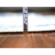 Load image into Gallery viewer, 3&#39;x4&#39;10&quot; Gainsboro Gray, Vegetable Dyes, 100% Wool, Afghan Peshawar With Birds Of Paradise, Hand Knotted, Oriental Rug FWR529332