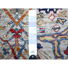 Load image into Gallery viewer, 3&#39;1&quot;x8&#39;2&quot; Horse Gray, Fine Aryana Bidjar Garus Design, Natural Dyes, Luxurious Wool, Hand Knotted, Runner Oriental Rug FWR529566