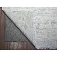 Load image into Gallery viewer, 8&#39;8&quot;x11&#39;5&quot; Vista White, 100% Wool, Wash Peshawar, Hand Knotted, Natural Dyes, Oriental Rug FWR529782