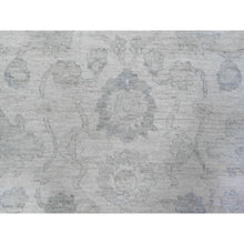 Load image into Gallery viewer, 8&#39;8&quot;x11&#39;5&quot; Vista White, 100% Wool, Wash Peshawar, Hand Knotted, Natural Dyes, Oriental Rug FWR529782