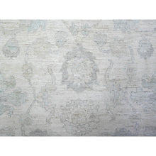 Load image into Gallery viewer, 8&#39;8&quot;x11&#39;7&quot; Wisp White, Natural Wool, White Wash Peshawar, Distressed Hand Knotted, Oriental Rug FWR529794
