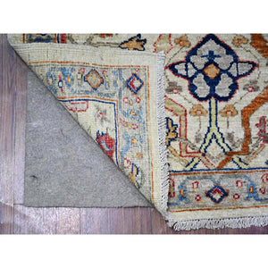 3'1"x4'8" Rustic Gray, Aryana with North West Persian Design, Natural Dyes, Luxurious Wool, Hand Knotted, Oriental Rug FWR530022