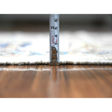Load image into Gallery viewer, 3&#39;1&quot;x4&#39;8&quot; Rustic Gray, Aryana with North West Persian Design, Natural Dyes, Luxurious Wool, Hand Knotted, Oriental Rug FWR530022