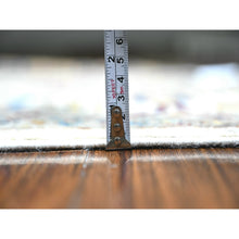Load image into Gallery viewer, 3&#39;1&quot;x5&#39; Silk Gray, Fine Aryana Bidjar Garus Design, Natural Dyes, Luxurious Wool, Hand Knotted, Runner Oriental Rug FWR530040