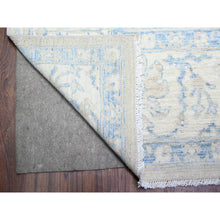 Load image into Gallery viewer, 8&#39;9&quot;x12&#39; Peanut Brown, Vegetables Dyes, White Wash Peshawar With All Over Mahal Design, 100% Wool, Hand Knotted, Oriental Rug FWR530262