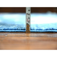 Load image into Gallery viewer, 8&#39;x10&#39; Grotto Blue, Dense Weave, Hand Knotted, Afghan Peshawar Colorful Oceanic Fish Design, Vibrant And Soft Wool Vegetable Dyes, Borderless Oriental Rug FWR530334