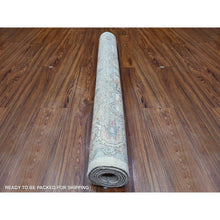 Load image into Gallery viewer, 4&#39;x5&#39;10 Dolphin Gray With Shark Gray Border, Fine Aryana Bidjar Garus Design, Natural Dyes, Luxurious Wool, Hand Knotted, Oriental Rug FWR530916