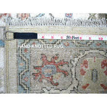 Load image into Gallery viewer, 4&#39;x5&#39;10 Dolphin Gray With Shark Gray Border, Fine Aryana Bidjar Garus Design, Natural Dyes, Luxurious Wool, Hand Knotted, Oriental Rug FWR530916