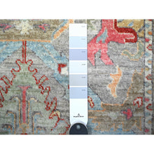 Load image into Gallery viewer, 3&#39;x4&#39;8&quot; Squirrel Gray, Fine Aryana, Sultanabad Leaf Design, Hand Knotted, Natural Dyes, Vibrant Wool, Oriental Rug FWR530934
