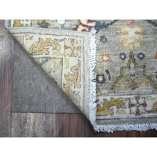 Load image into Gallery viewer, 3&#39;x4&#39;9&quot; Gauntel Gray, Vegetable Dyes, Bidjar Garus Design, Aryana Soft Wool, Hand Knotted, Oriental Rug FWR530946