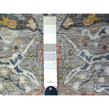 Load image into Gallery viewer, 3&#39;x4&#39;9&quot; Gauntel Gray, Vegetable Dyes, Bidjar Garus Design, Aryana Soft Wool, Hand Knotted, Oriental Rug FWR530946