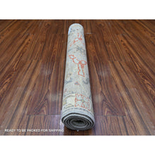 Load image into Gallery viewer, 3&#39;x4&#39;9&quot; Gauntel Gray, Vegetable Dyes, Bidjar Garus Design, Aryana Soft Wool, Hand Knotted, Oriental Rug FWR530946