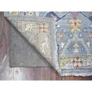 3'x4'10" Asphyxia Gray, Fine Aryana Bidjar Garus Design, Natural Dyes, Luxurious Wool, Hand Knotted, Runner Oriental Rug FWR530964